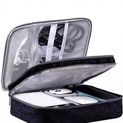 💼 Organizador Electrónico de 2 Niveles – ¡Lleva tu mundo digital contigo! ⚡