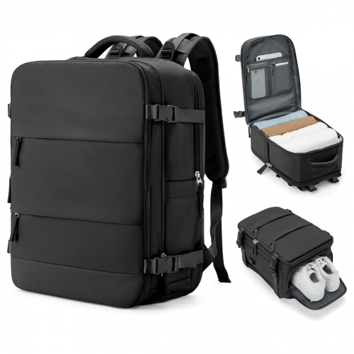 🎒 Mochila de Viaje con Carga USB y Compartimento para Laptop – ¡Explora sin límites! 🌍