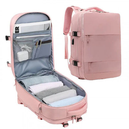 🎒 Mochila de Viaje con Carga USB y Compartimento para Laptop – ¡Explora sin límites! 🌍