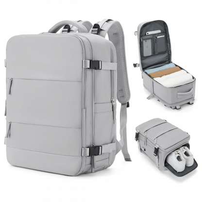 🎒 Mochila de Viaje con Carga USB y Compartimento para Laptop – ¡Explora sin límites! 🌍