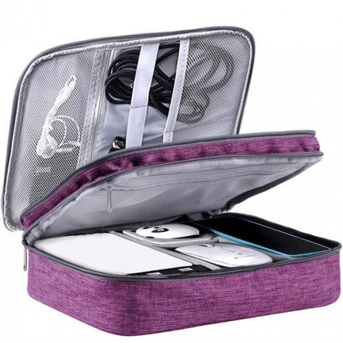 💼 Organizador Electrónico de 2 Niveles – ¡Lleva tu mundo digital contigo! ⚡