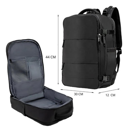 🎒 Mochila de Viaje con Carga USB y Compartimento para Laptop – ¡Explora sin límites! 🌍