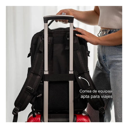 🎒 Mochila de Viaje con Carga USB y Compartimento para Laptop – ¡Explora sin límites! 🌍