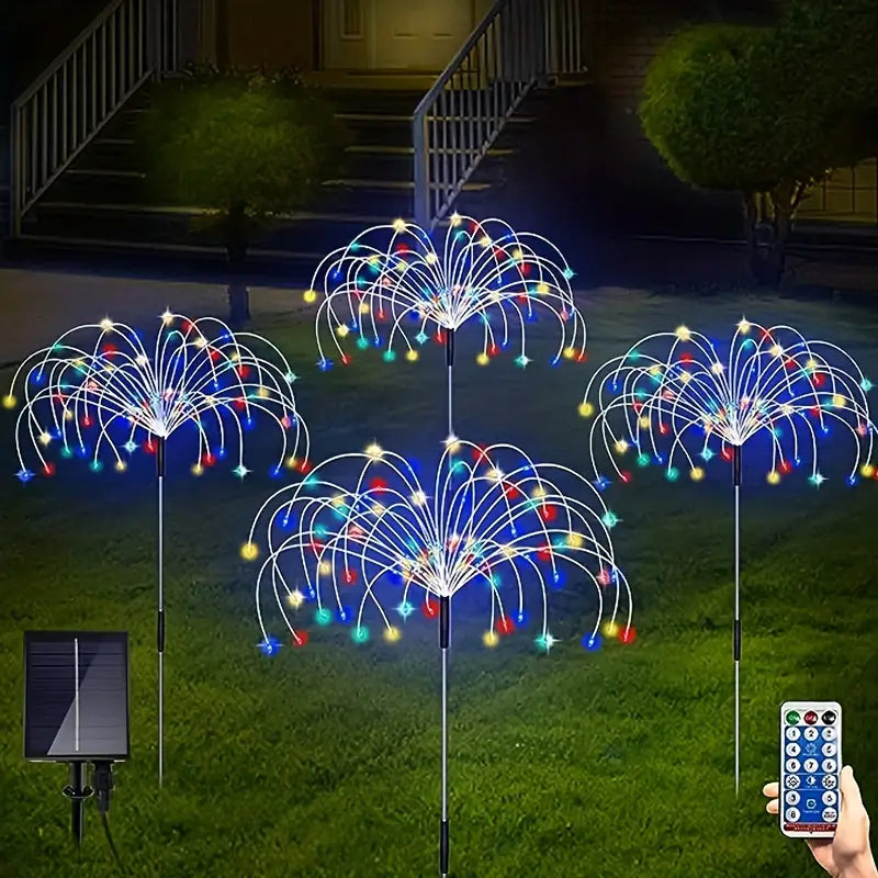 Luces de fuegos artificiales