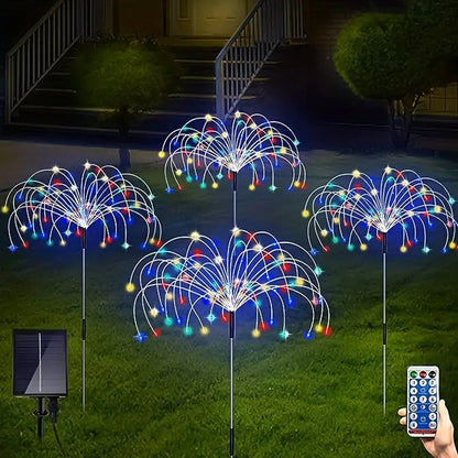 Luces de fuegos artificiales